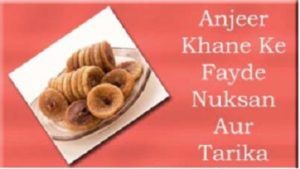 Anjeer Benefits in Hindi